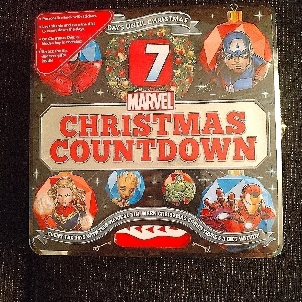 NEW Marvel 7 Days Until Christmas Countdown